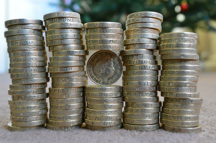 Stack of coins