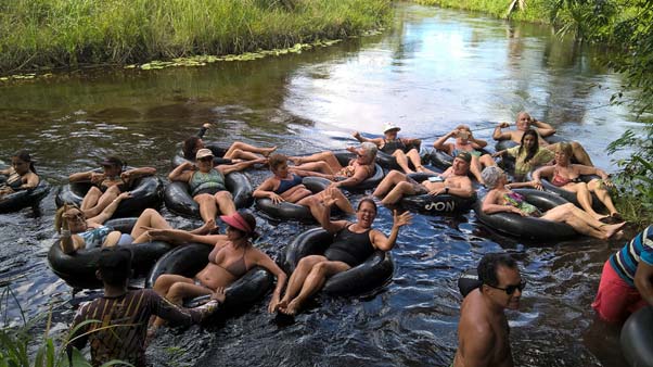 Supporting image - people in a river