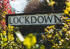 Lockdown signpost